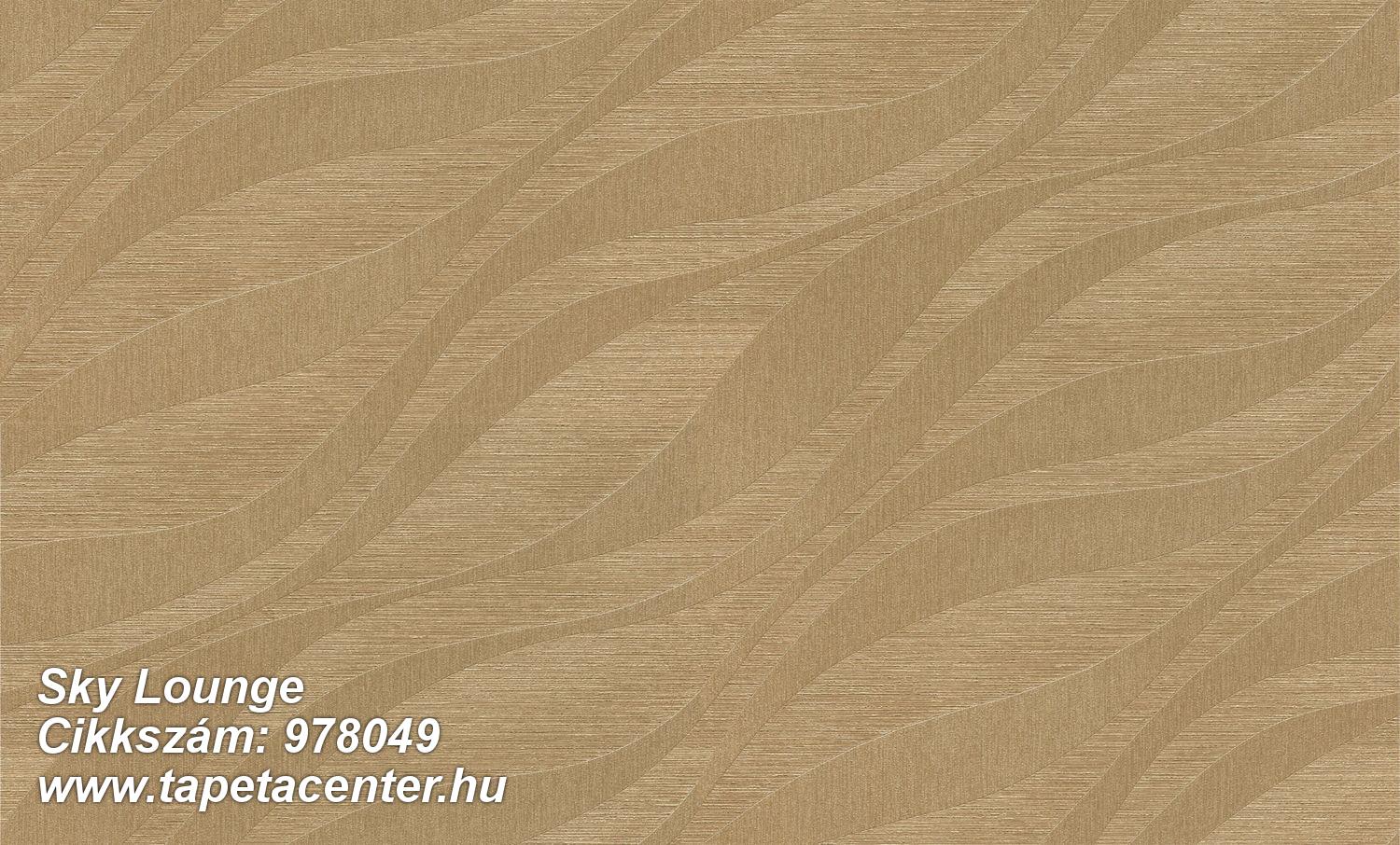 Absztrakt,geometriai mintás,különleges felületű,különleges motívumos,metál-fényes,arany,lemosható,vlies tapéta 